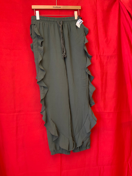 Used Unbranded Casual Pant 8-29 60009-S000578171 Green Thumbnail