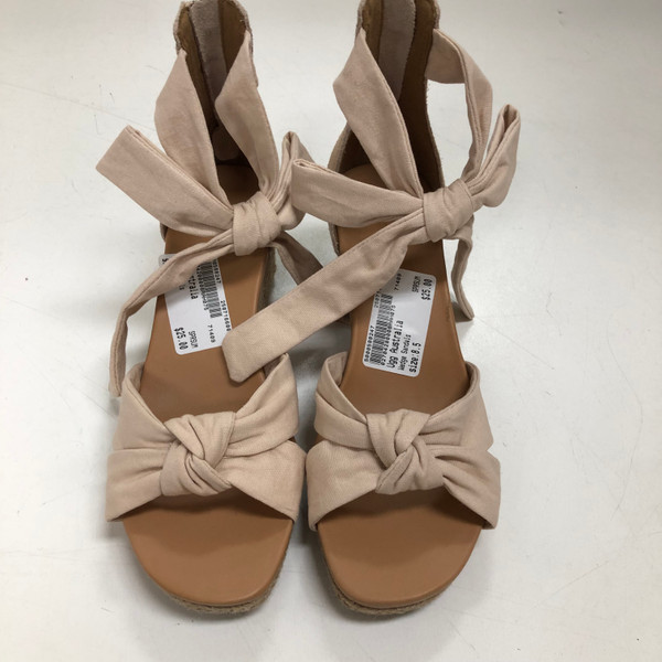 Used Ugg Australia Wedge Sandals 8.5 60060-S000588247 Red Thumbnail