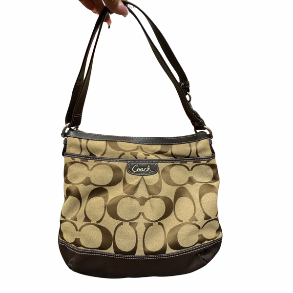 Used Coach Large Handbag 60021-S000797705 Brown Thumbnail