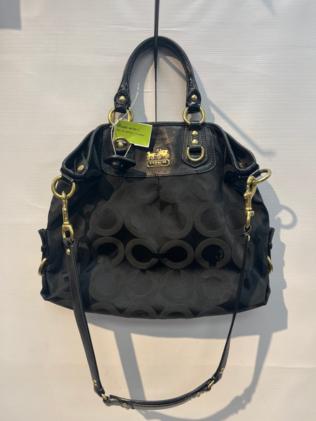 Used Coach Large Handbag 60132-S000100056 Black Thumbnail