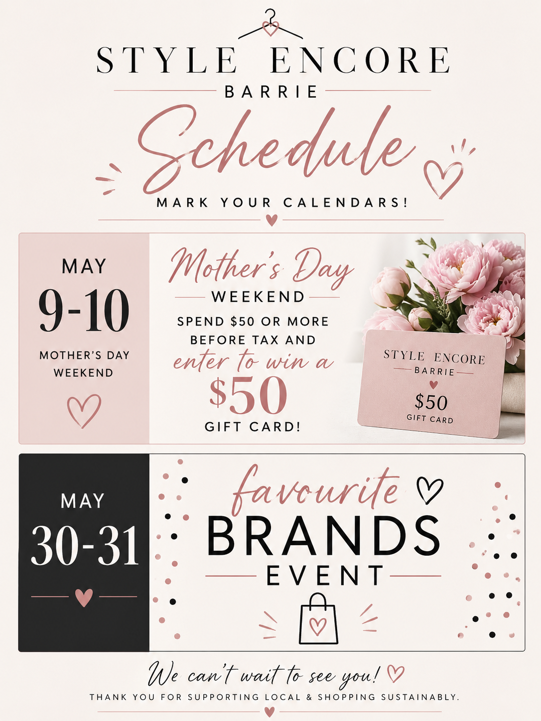 May 2026 Events