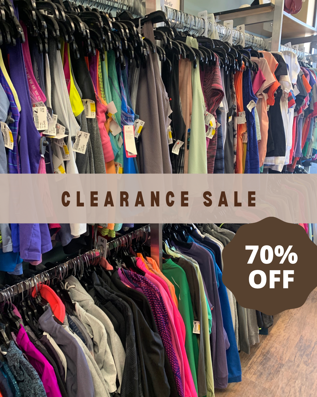 70% OFF Clearance