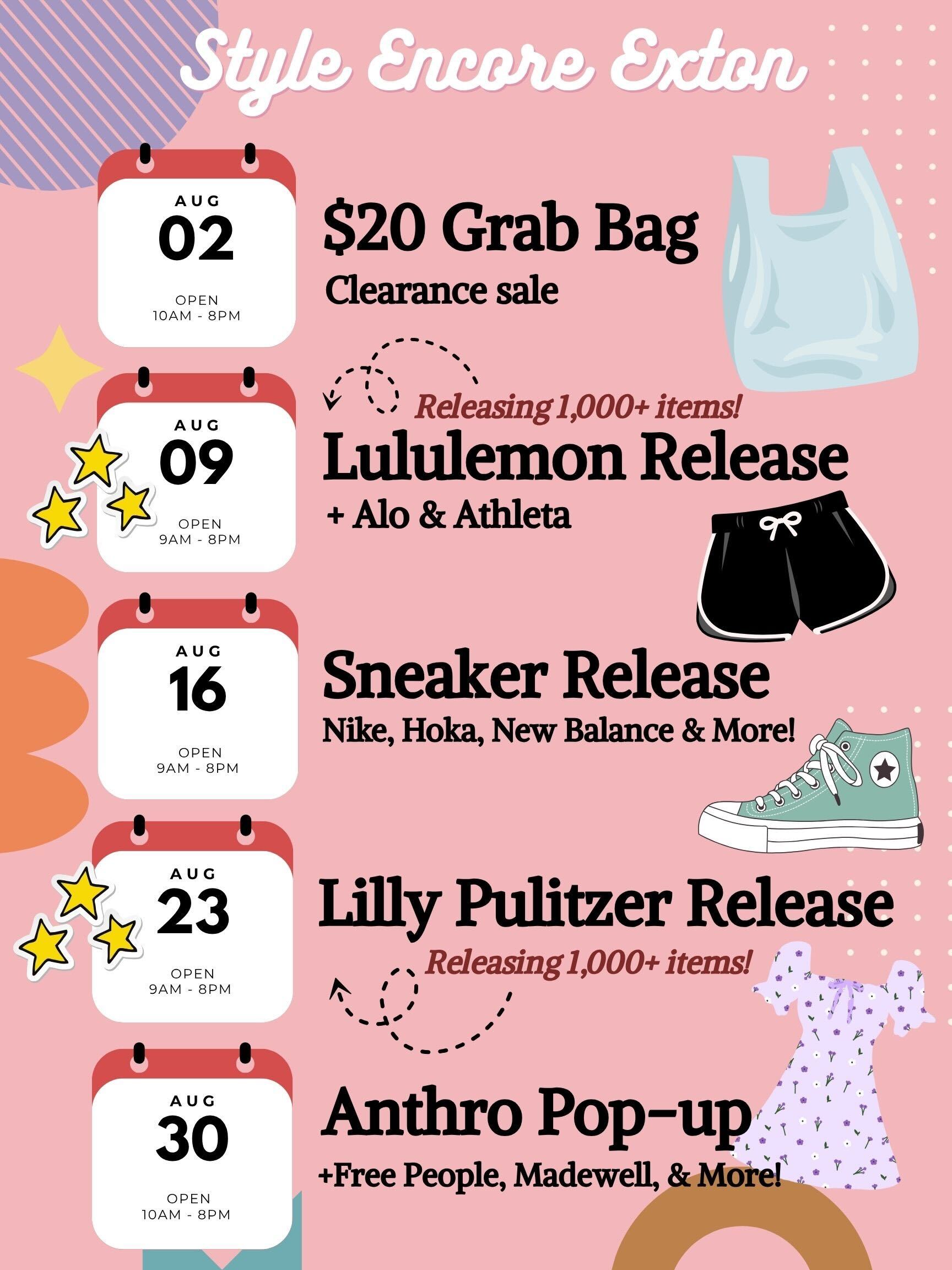 AUGUST events