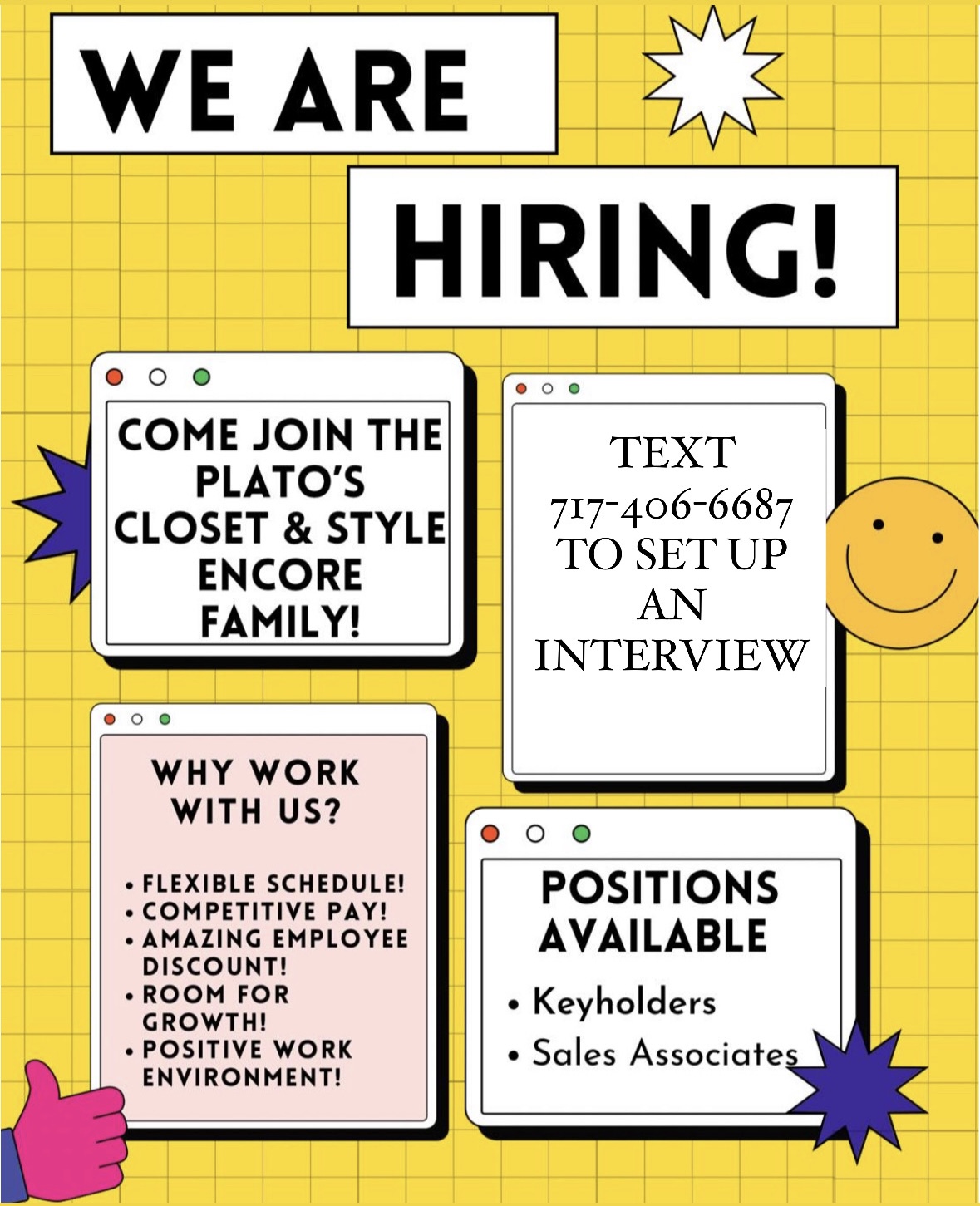 Hiring all positions graphic