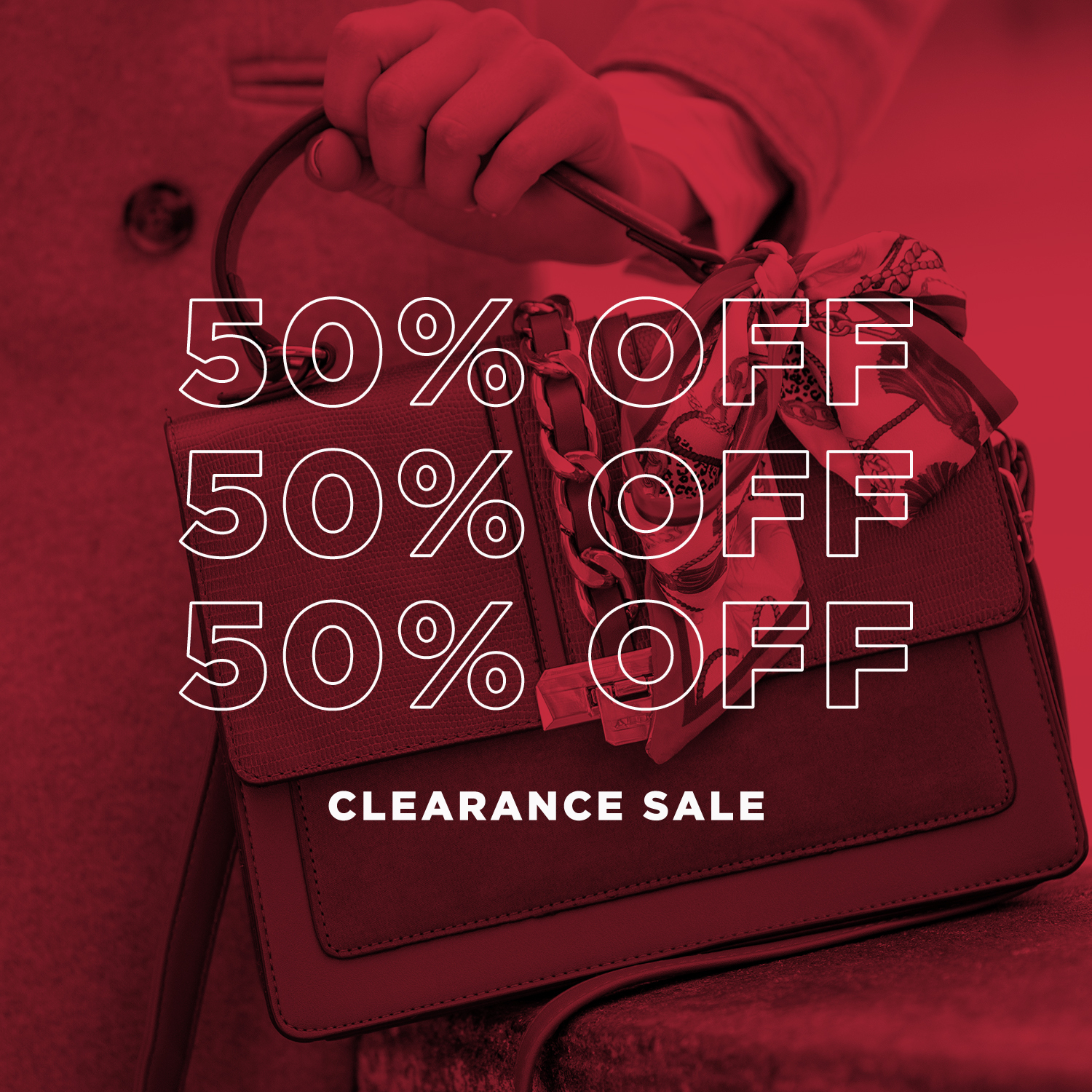 50% 0FF CLEARANCE