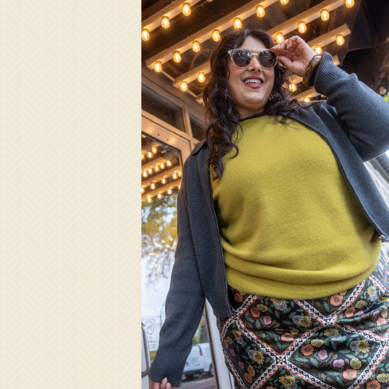 An image of a plus sized woman