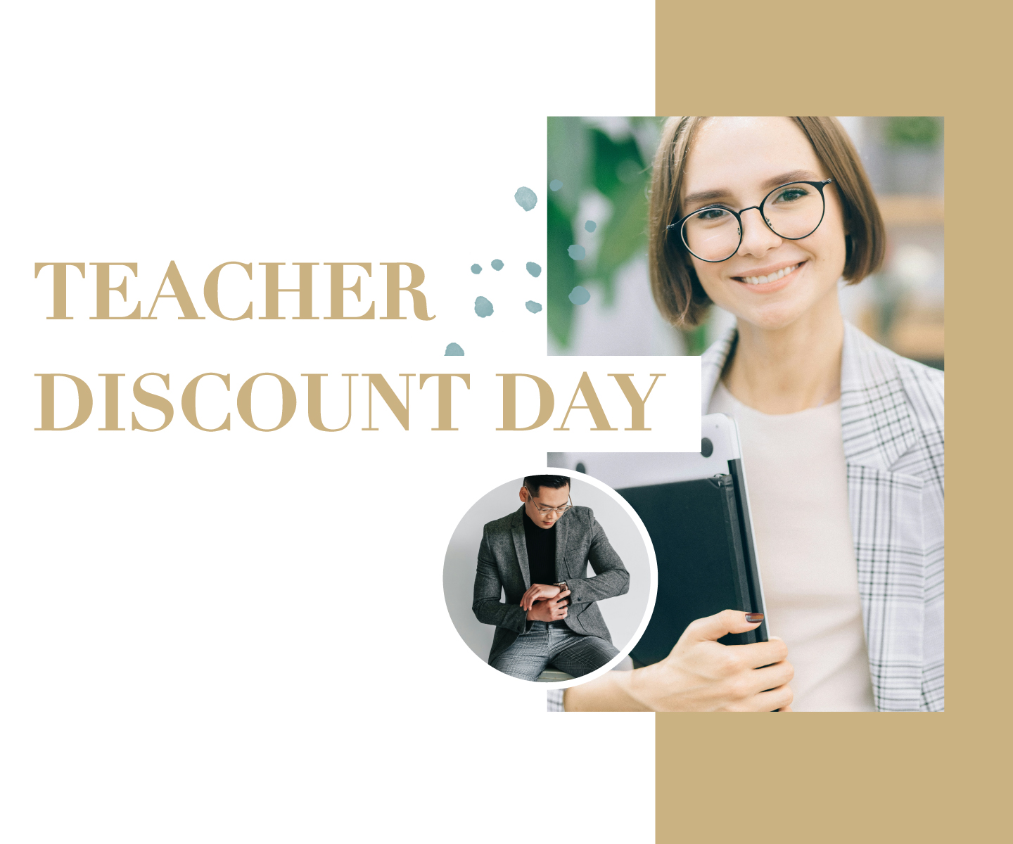 Teacher Discount Day is September 13