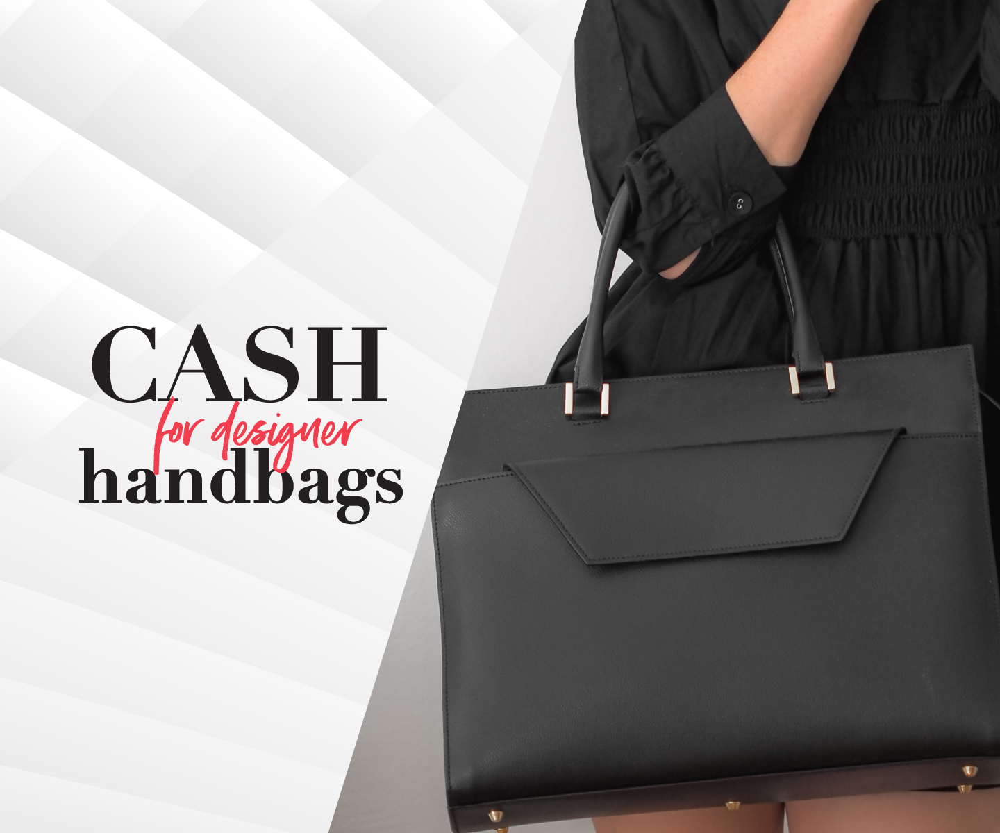 Now buying designer handbags only