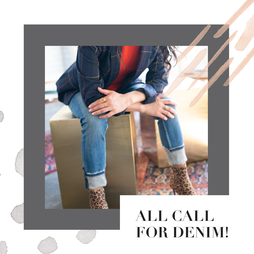 Graphic advertising Denim Buy Drive