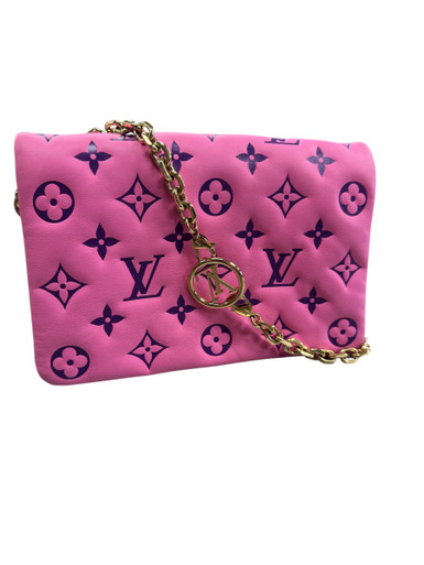 Gently Used Louis Vuitton Small Leather Handbag