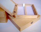 Wooden Slide Storage Box for Large Slides 75x50x1mm, 100-place