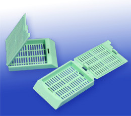 Histology/Tissue Processing Cassettes - Green, 500 pcs/pack