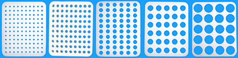 Quick-Ray Paraffin Recipient Blocks, 1.5mm x 90wells, each