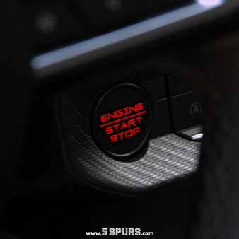 2024-2026 Ford Mustang: BackLit Start Button 2024-2026 Ford Mustang: BackLit Start Button