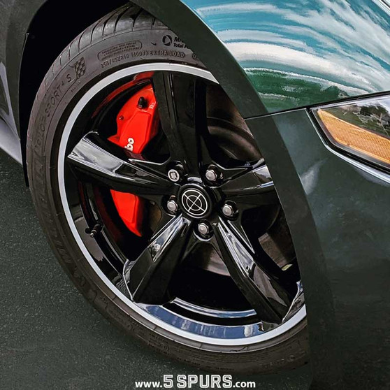 2015-2023 Ford Mustang: Wheel Center Caps