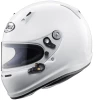 Arai SK-6 kart helmet in adult extra large (XL) size supplied with a clear visor.