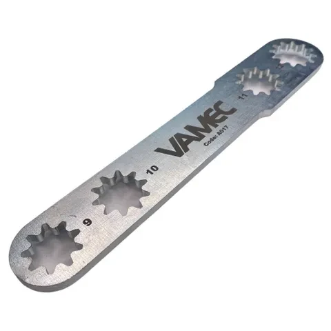 Italsport sprocket holder designed for compatible 9, 10, 11 and 12-tooth sprockets during clutch and drivetrain servicing.