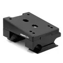 Kartech Engine Mount Slide Angled Complete supplied with mounting clamps and hardware for compatible 2-stroke kart engine applications.