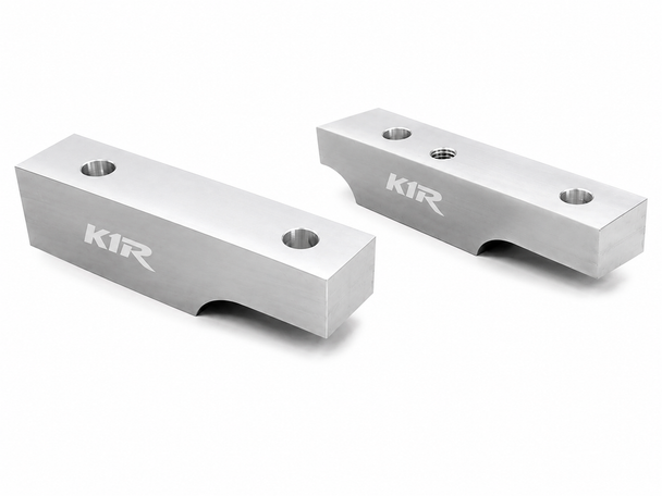 K1R 7° angled engine mount set for 4SS kart applications