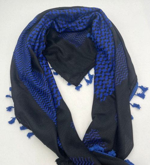 Yafa 2 Dark Blue Kufiya
