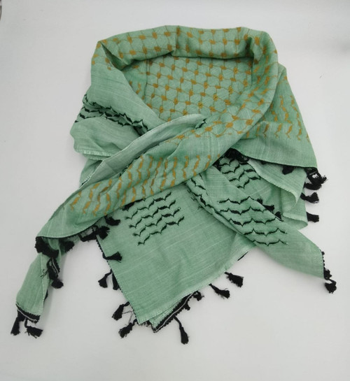 Green & Gold Kufiya