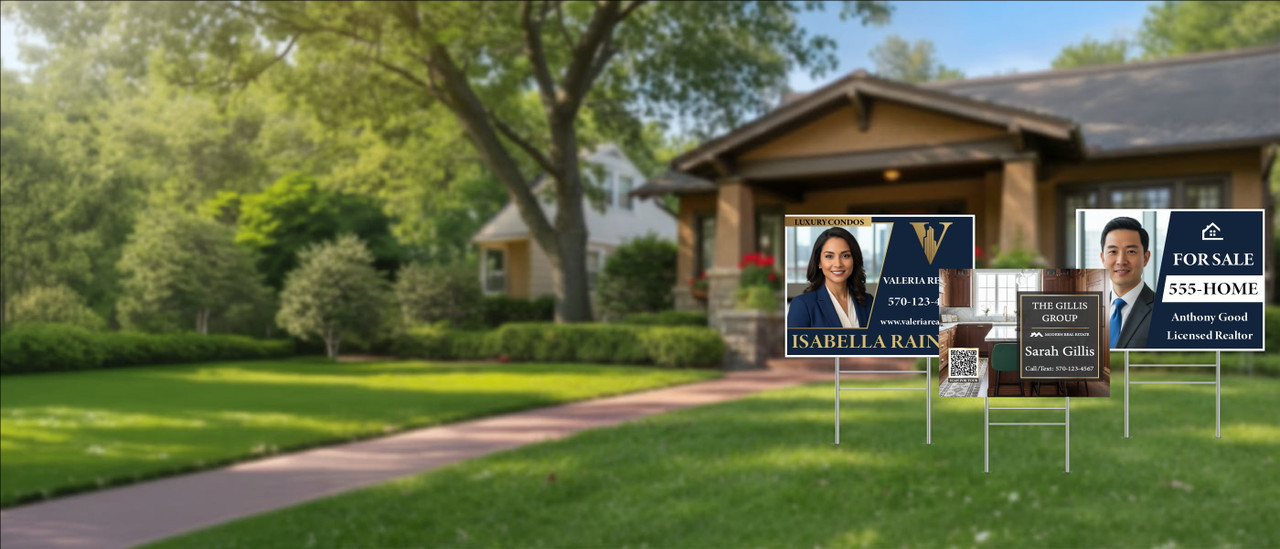Real Estate Yard Signs
