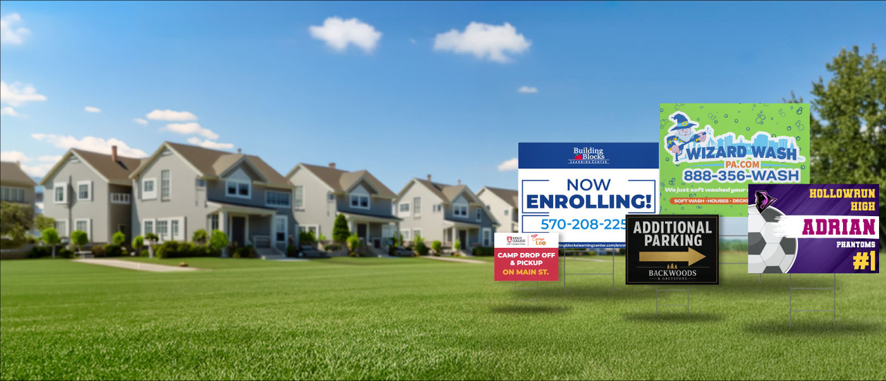 Custom Yard Signs