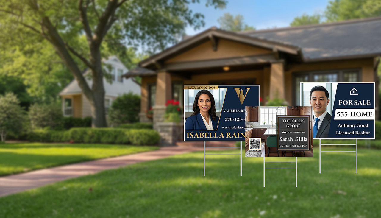 Real Estate Yard Signs