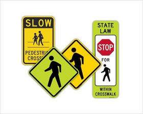 Pedestrian Signs