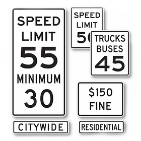 Speed Limit Signs