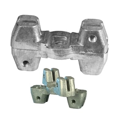 Adjustable 4-Way Street Sign Bracket (45˚ - 180˚)