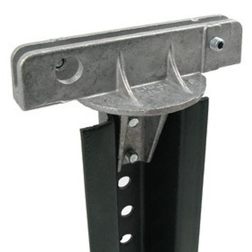 Example Heavy-Duty U-Channel Sign Bracket on post.