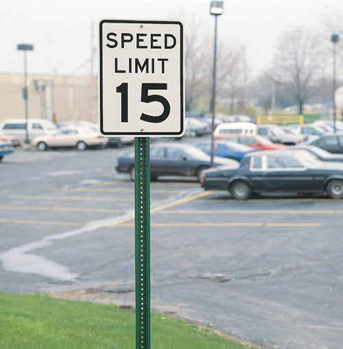 Speed limit sign