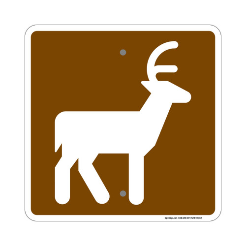 Deer Viewing Sign, MUTCD Compliant