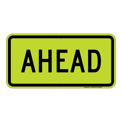 Ahead, School Sign