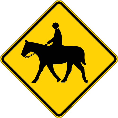 Equestrian, Warning Sign