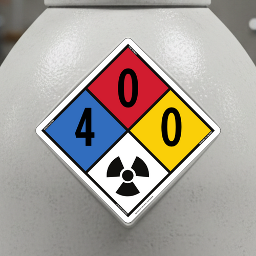 Create Your Own NFPA Rating Example of  Cobalt-60