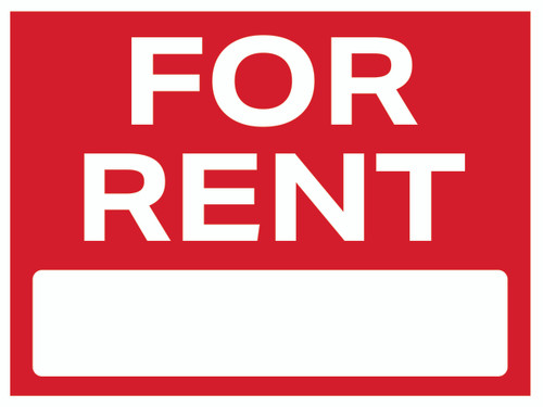 For Rent, Yard Sign (Part#: YRD1013)