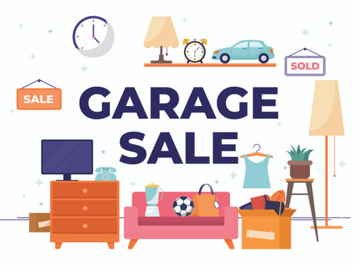 Garage Sale, Yard Sign 24"x18"