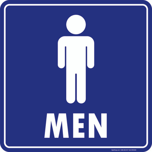 "Men (Symbol)", Restroom Sign