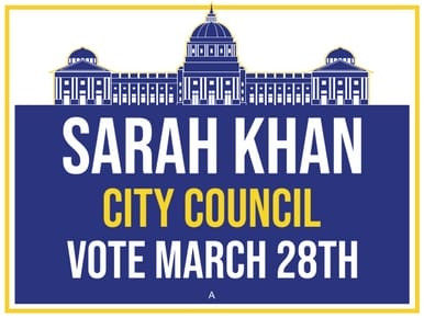 Custom Candidate Yard Sign - Pennsylvania Capitol Building (Part#: YRD1035)
