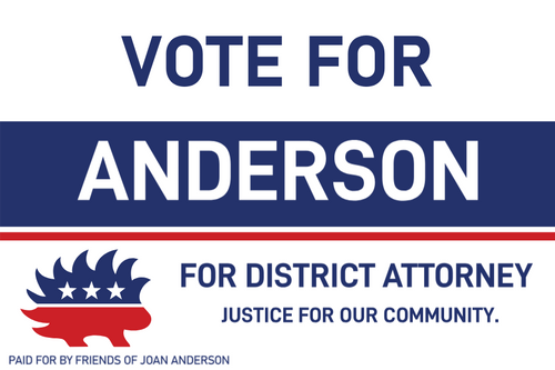 Vote For [ Candidate ] - Libertarian, Campaign Sign