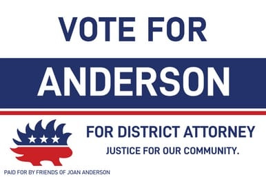 Vote For [ Candidate ] - Libertarian", Campaign Sign (Part#: YRD1042)