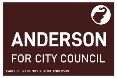 Candidate and Office - Republican Silhouette", Campaign Sign (Part#: YRD1045)