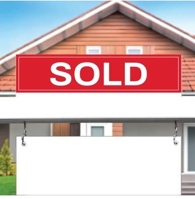 "Sold" - Real Estate Riders (Part#: REA1008)