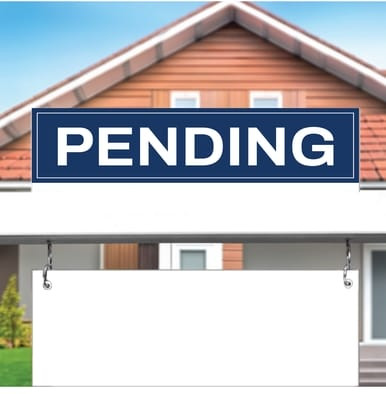 "Pending" - Real Estate Riders (Part#: REA1018)