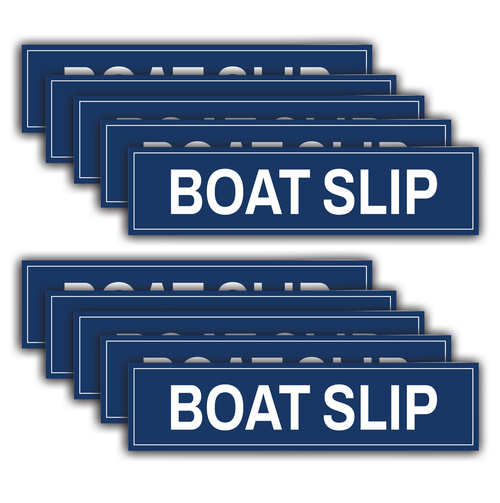 "Boat Slip" - Real Estate Riders 10 Pack