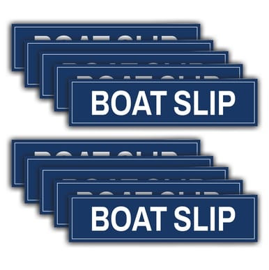 10 Pack, "Boat Slip" - Real Estate Riders (Part#: REA1022)