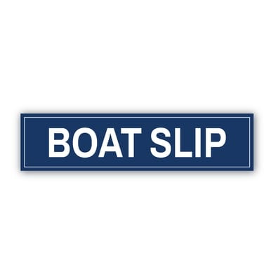 "Boat Slip" - Real Estate Riders (Part#: REA1022)