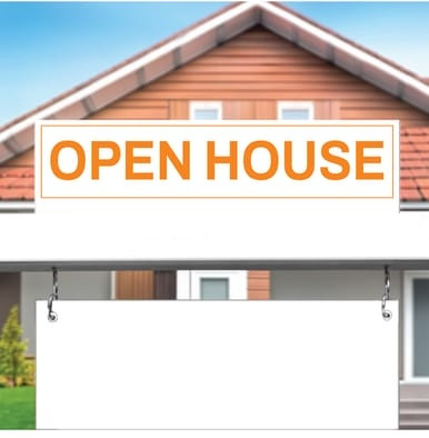 "Open House" - Real Estate Riders (Part#: REA1030)